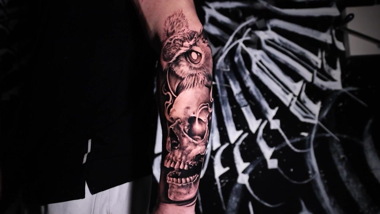 studio collection tattoo from Blood Money studio footage
